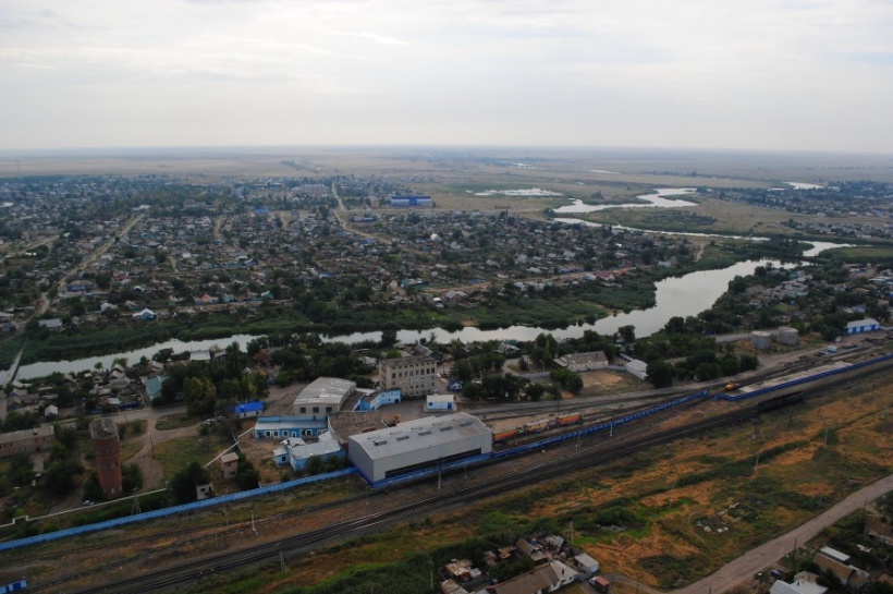 Панорама города Палласовка