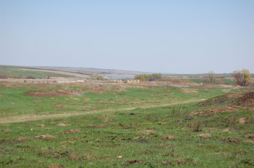 Место, где было немецкое село Ротгаммель (Памятное).