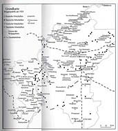 Grundkarte Wolgarepublik um 1925