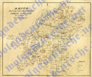 Карта Автономной ССР Немцев Поволжья 1932 г.